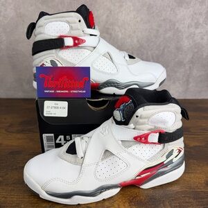Air Jordan 8 Retro Bugs Bunny Bulls 2013 Size 4.5 GS / 6W 305368-103 Youth Shoes